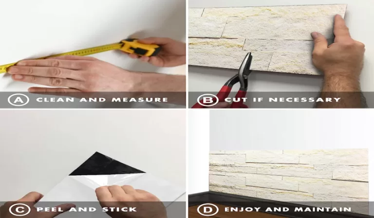 3D Peel & Stick Wall Tiles